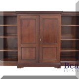 F14. Grange Furniture Rochambeau media center 55.5”h x 88”w x 27.75”d 